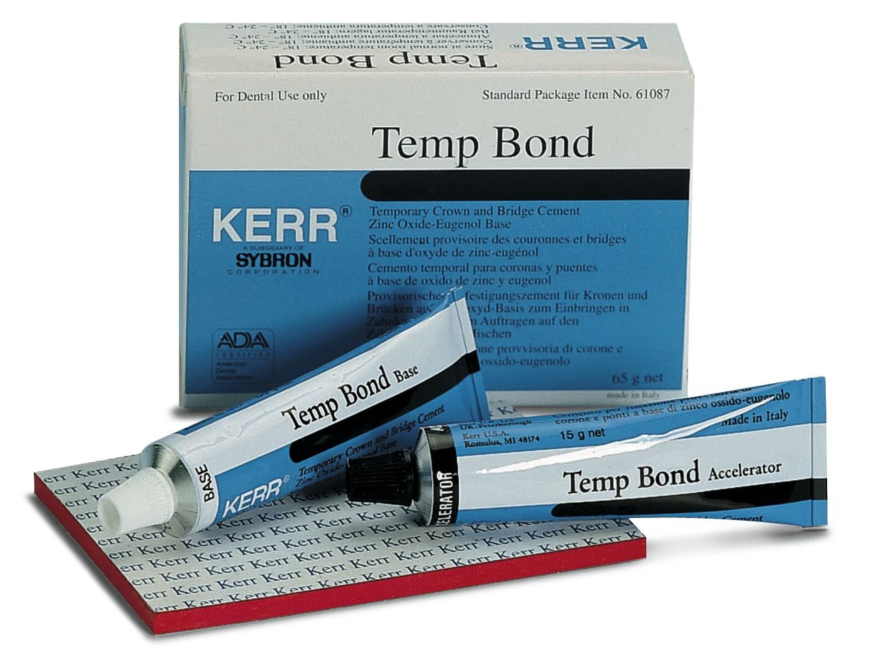 TEMP-BOND KERR senza modificatore con EUGENOLO - DentalShopOnline